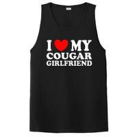 I Love My Cougar Girlfriend I Heart My Cougar Girlfriend Gf PosiCharge Competitor Tank