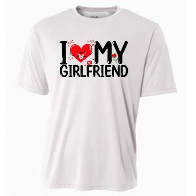 I Love My Girlfriend Cooling Performance Crew T-Shirt