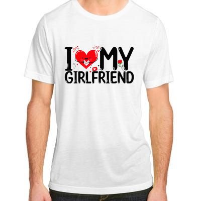 I Love My Girlfriend Adult ChromaSoft Performance T-Shirt