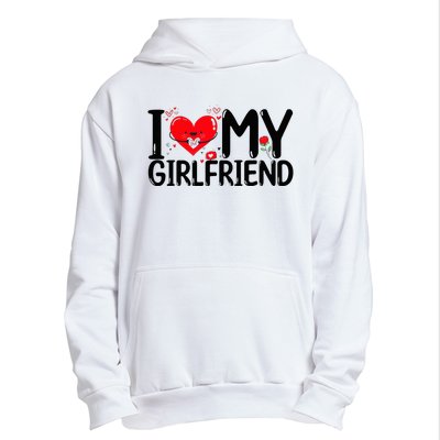 I Love My Girlfriend Urban Pullover Hoodie