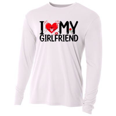 I Love My Girlfriend Cooling Performance Long Sleeve Crew