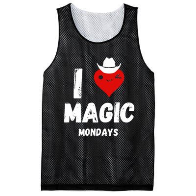 I Love Magic Mondays Mesh Reversible Basketball Jersey Tank