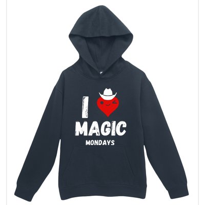 I Love Magic Mondays Urban Pullover Hoodie