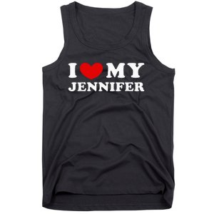 I Love My Jennifer Tank Top