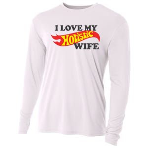 I Love My Hotistic Wife Cooling Performance Long Sleeve Crew