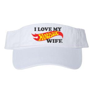 I Love My Hotistic Wife Valucap Bio-Washed Visor