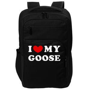 I Love My Goose Impact Tech Backpack