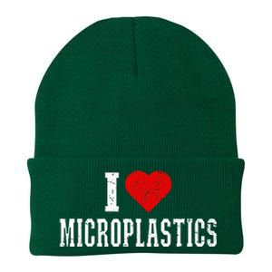 I Love Microplastics Knit Cap Winter Beanie