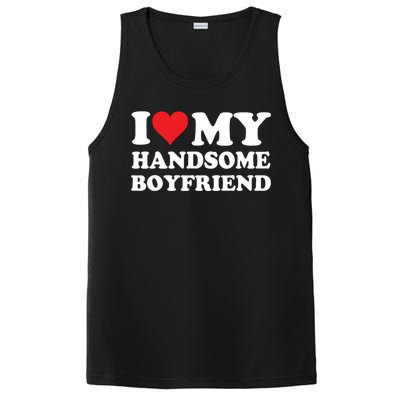 I Love My Handsome Boyfriend I Heart My Handsome Boyfriend PosiCharge Competitor Tank