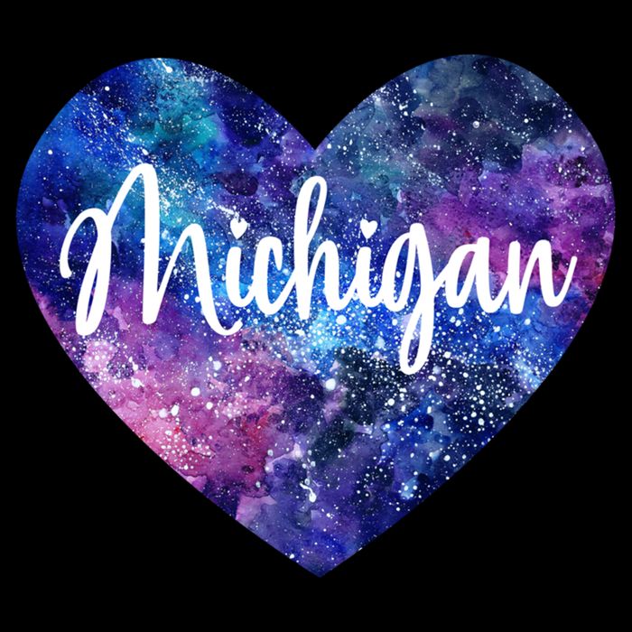 I Love Michigan Usa Cute Gift Bucket Hat