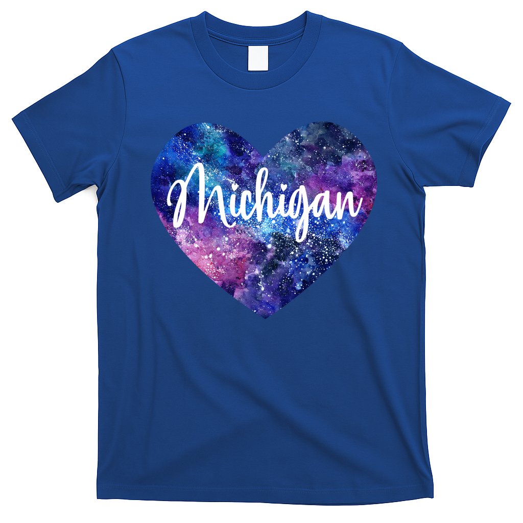 I Love Michigan Usa Cute Gift T-Shirt