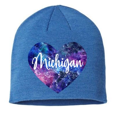 I Love Michigan Usa Cute Gift Sustainable Beanie