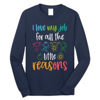 I Love My Job for All the Little Reasons 100 Days of School Long Sleeve Shirt