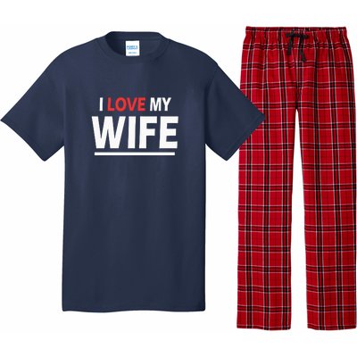 I Love My Wife | I Heart My Wife Pajama Set