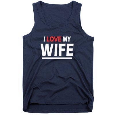 I Love My Wife | I Heart My Wife Tank Top