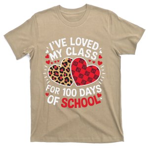 IVe Loved My Class For 100 Days Of School Teacher Valentine T-Shirt