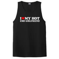 I Love My Hot Emo Girlfriend I Red Heart My Hot Emo Gf PosiCharge Competitor Tank