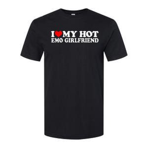 I Love My Hot Emo Girlfriend I Red Heart My Hot Emo Gf Softstyle CVC T-Shirt