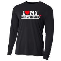 I Love My Girlfriend I Heart My Girlfriend Cooling Performance Long Sleeve Crew