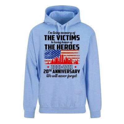 I'm Living Memory Of The Victims In Loving Honor Great Gift Unisex Surf Hoodie