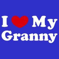 I Love My Granny I Heart My Granny Cute Gift Tall T-Shirt