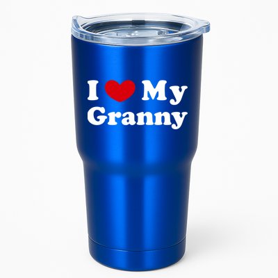 I Love My Granny I Heart My Granny Cute Gift Tumbler