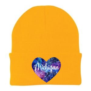 I Love Michigan Usa Gift Knit Cap Winter Beanie