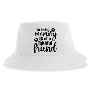 In Loving Memory Of A Faithful Friend Sustainable Bucket Hat