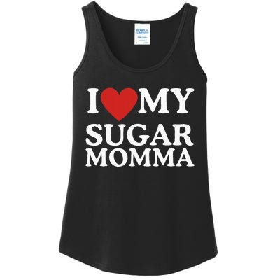 I Love My Sugar Momma I Heart My Sugar Momma GF Funny Ladies Essential Tank