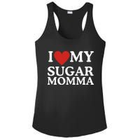 I Love My Sugar Momma I Heart My Sugar Momma GF Funny Ladies PosiCharge Competitor Racerback Tank