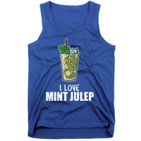 I Love Mint Julep Cocktail Alcohol Lover Cool Gift Tank Top