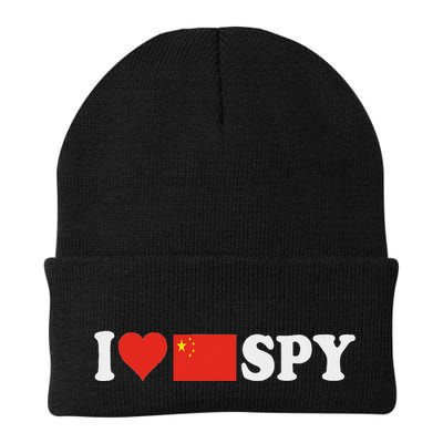 I Love My Chinese Spy I Heart Chinese SpyChina Flag Beanie