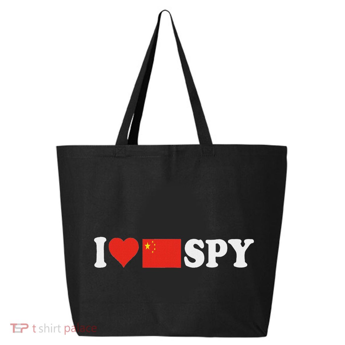I Love My Chinese Spy I Heart Chinese SpyChina Flag 25L Jumbo Tote
