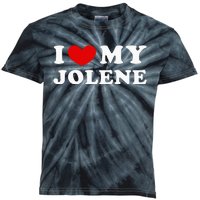 I Love My Jolene Kids Tie-Dye T-Shirt