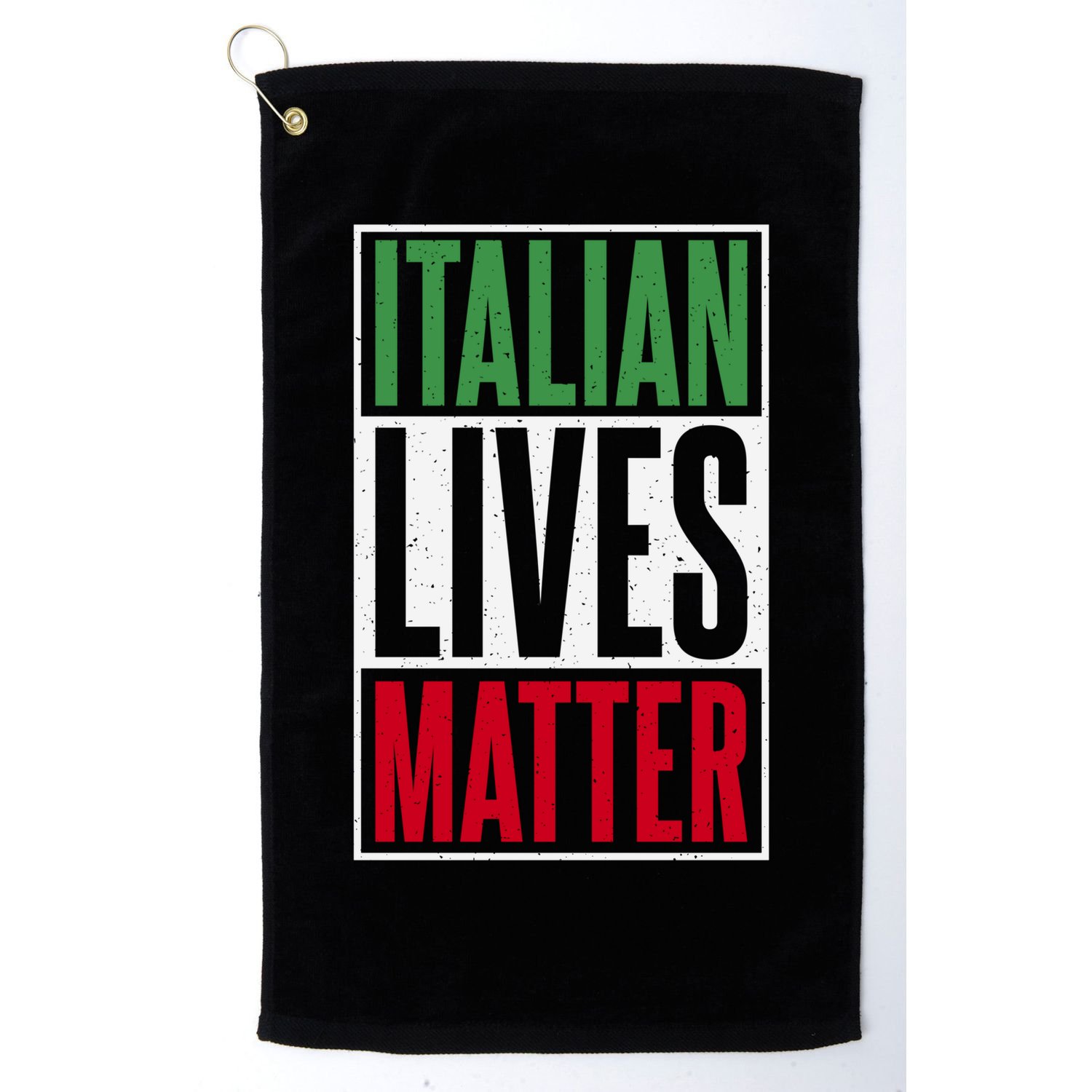 Italian Lives Matter Proud Italian Gift Golf Towel