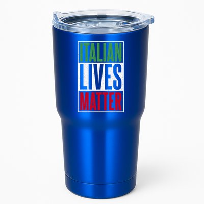 Italian Lives Matter Proud Italian Gift Tumbler