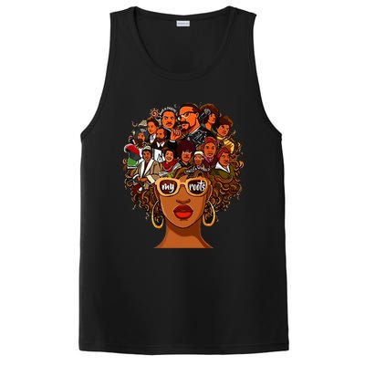 I Love My Roots Back Powerful History Month Pride Dna Gift Cool Gift PosiCharge Competitor Tank