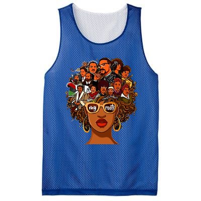 I Love My Roots Back Powerful History Month Pride Dna Gift Cool Gift Mesh Reversible Basketball Jersey Tank