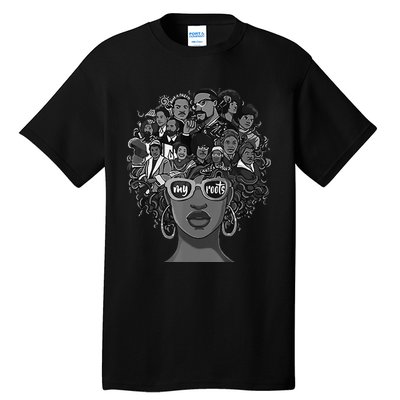 I Love My Roots Back Powerful BHM Tall T-Shirt