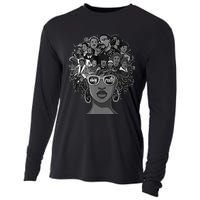 I Love My Roots Back Powerful BHM Cooling Performance Long Sleeve Crew