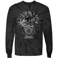 I Love My Roots Back Powerful BHM Tie-Dye Long Sleeve Shirt