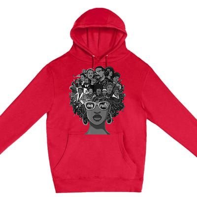 I Love My Roots Back Powerful BHM Premium Pullover Hoodie