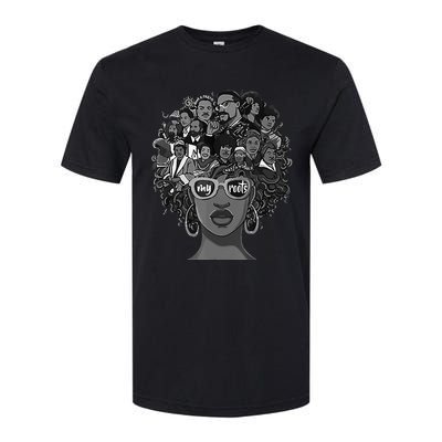 I Love My Roots Back Powerful BHM Softstyle CVC T-Shirt