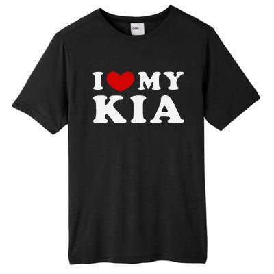 I Love My Kia Tall Fusion ChromaSoft Performance T-Shirt