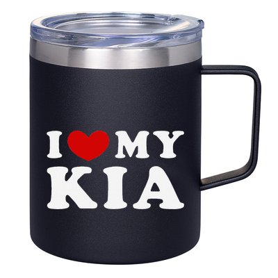 I Love My Kia 12oz Stainless Steel Coffee Mug