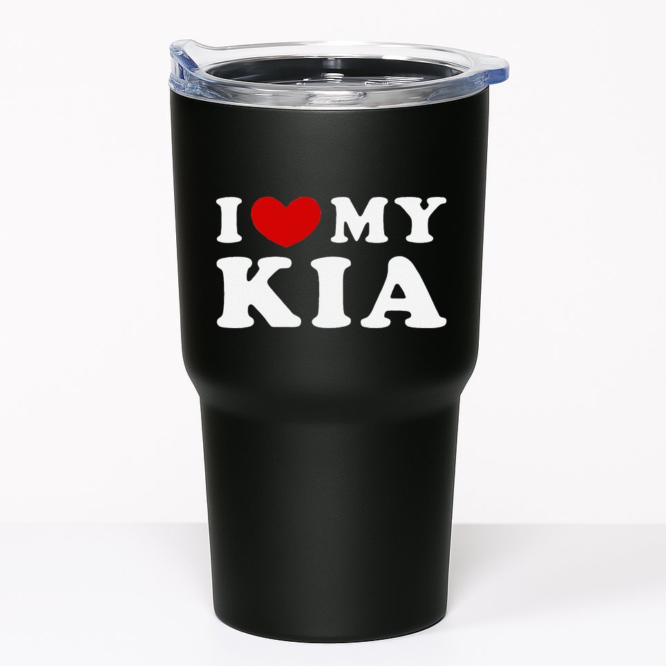 I Love My Kia Tumbler