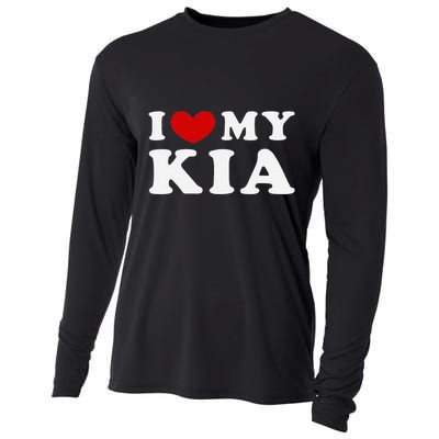 I Love My Kia Cooling Performance Long Sleeve Crew