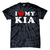 I Love My Kia Tie-Dye T-Shirt