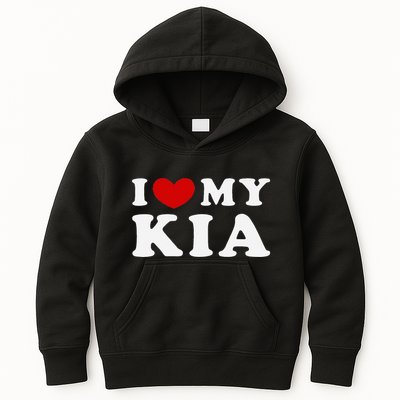 I Love My Kia Kids Hoodie
