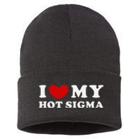 I Love My Hot Sigma Sustainable Knit Beanie